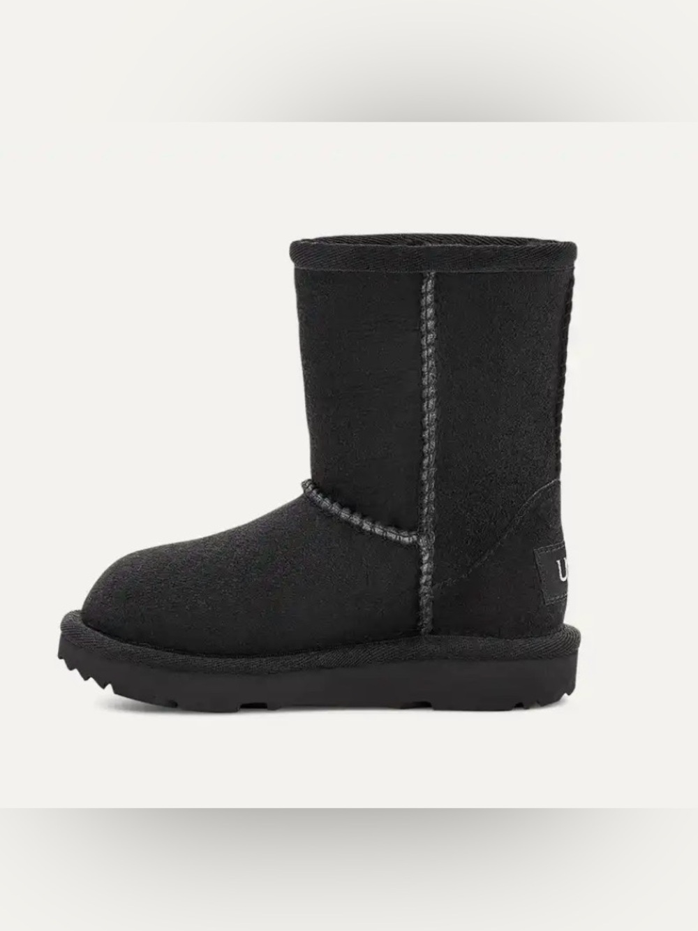 UGG CLASSIC Kids Black Boots brand new w tag size 7